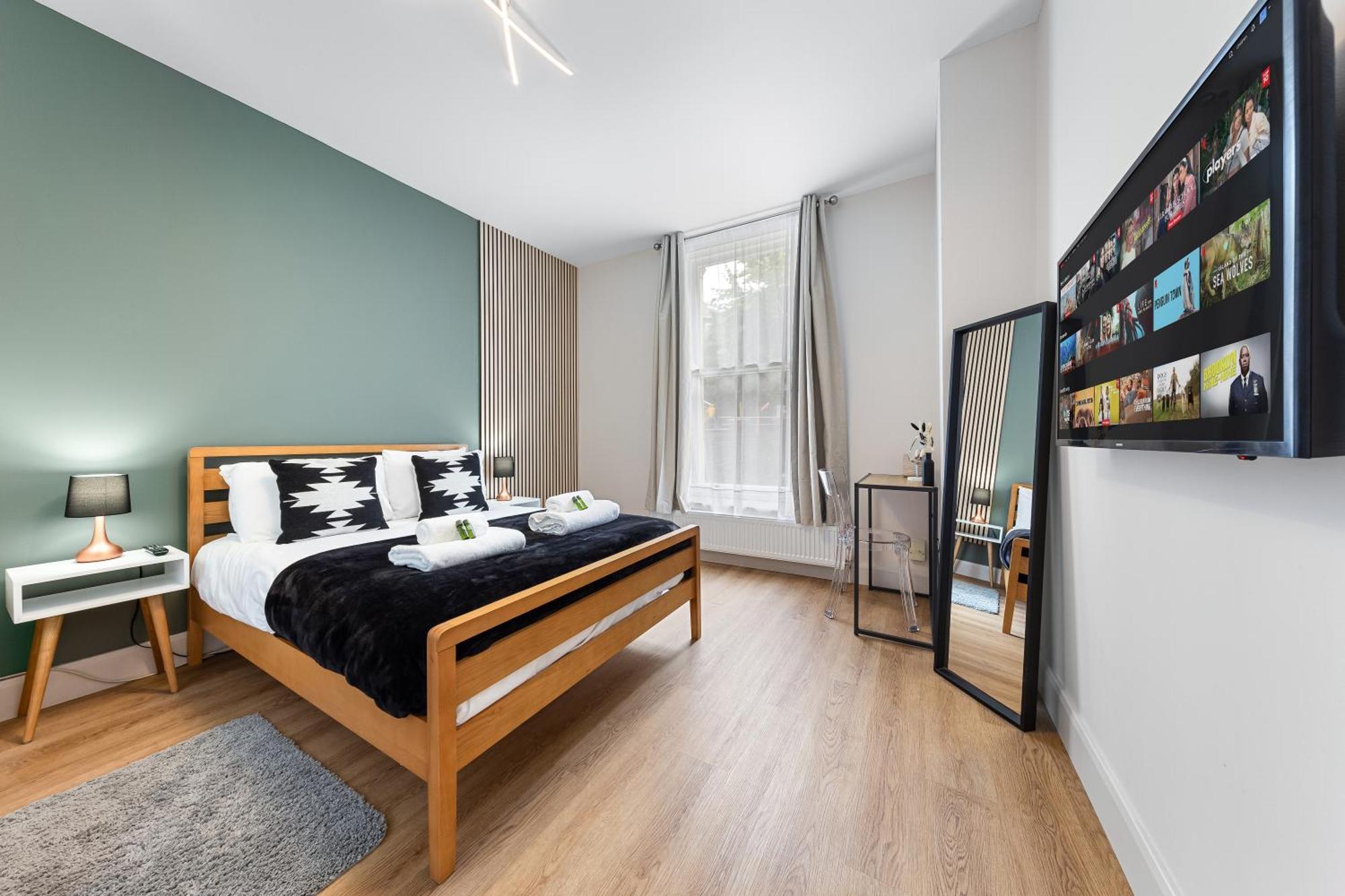 Appartement Maida Vale, Modern Apt, Sleeps 4, London. Londres
